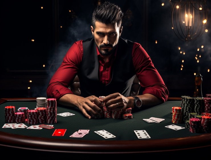 Proses alur bermain Texas Hold'em Bonus di poku dari ante hingga penyelesaian